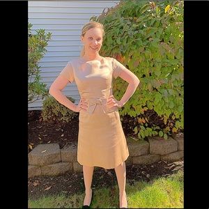 1950's Jeanette Alexander Silk Pin up Dress